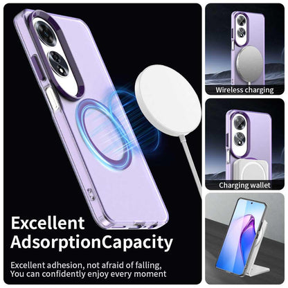 OPPO A60 Global Durable MagSafe Phone Case - Hybrid TPU & PC Design, Lightweight & Stylish, Candy Colour, Wireless Charging Friendly