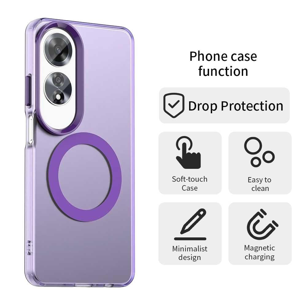 OPPO A60 Global Durable MagSafe Phone Case - Hybrid TPU & PC Design, Lightweight & Stylish, Candy Colour, Wireless Charging Friendly