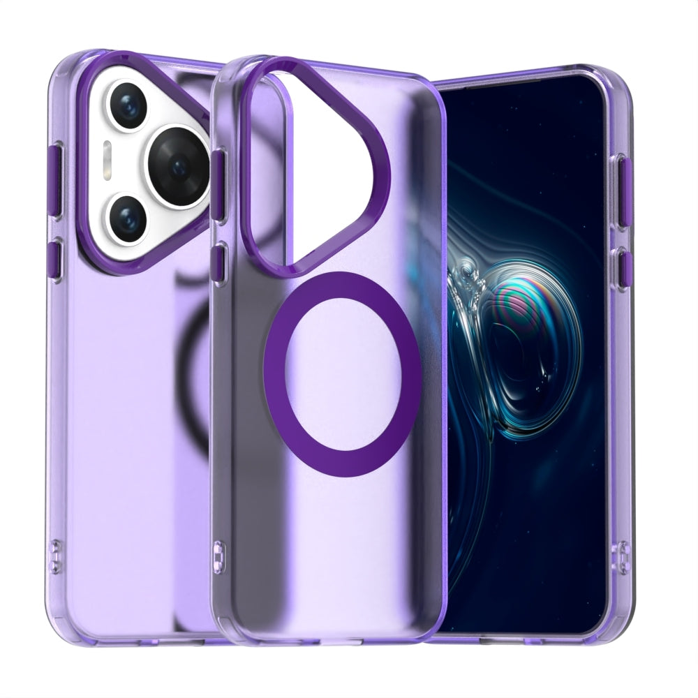 Huawei Pura 70 Durable MagSafe Phone Case - Hybrid TPU & PC Design, Lightweight & Stylish, Candy Colour, Wireless Charging Friendly
