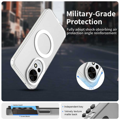 Huawei nova 12 Durable MagSafe Phone Case - Hybrid TPU & PC Design, Lightweight & Stylish, Candy Colour, Wireless Charging Friendly