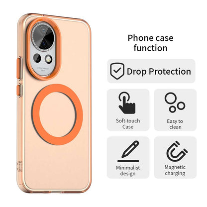 Huawei nova 12 Durable MagSafe Phone Case - Hybrid TPU & PC Design, Lightweight & Stylish, Candy Colour, Wireless Charging Friendly