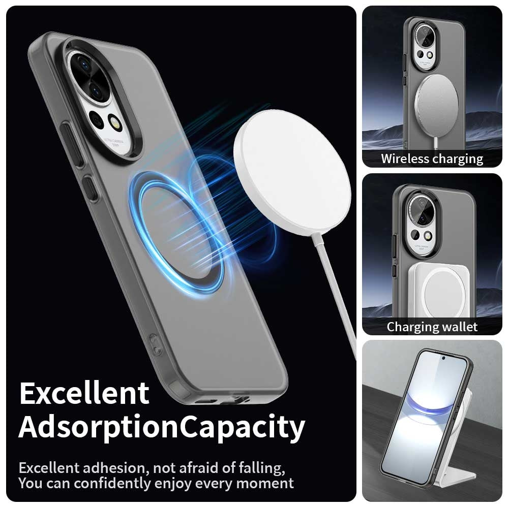 Huawei nova 12 Durable MagSafe Phone Case - Hybrid TPU & PC Design, Lightweight & Stylish, Candy Colour, Wireless Charging Friendly