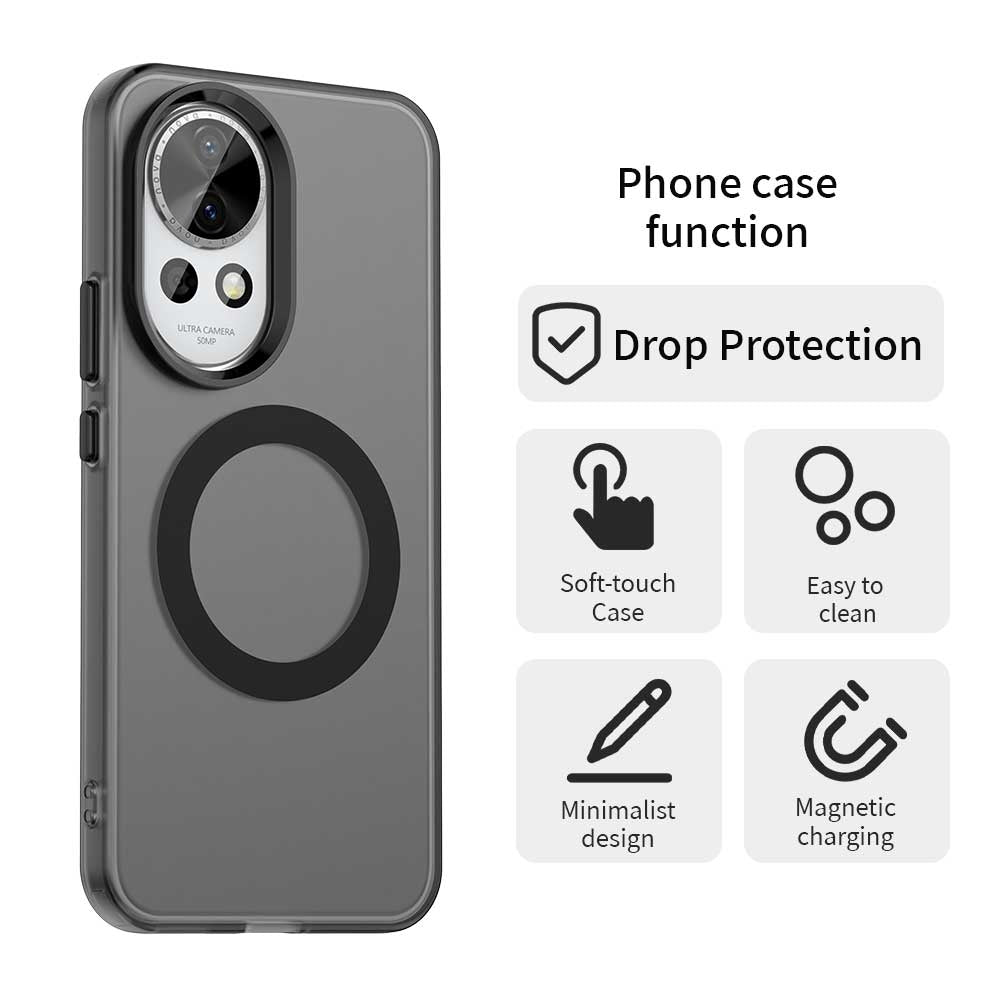 Huawei nova 12 Durable MagSafe Phone Case - Hybrid TPU & PC Design, Lightweight & Stylish, Candy Colour, Wireless Charging Friendly
