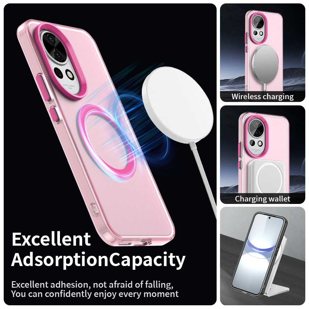 Huawei nova 12 Durable MagSafe Phone Case - Hybrid TPU & PC Design, Lightweight & Stylish, Candy Colour, Wireless Charging Friendly