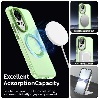 Huawei nova 12 Durable MagSafe Phone Case - Hybrid TPU & PC Design, Lightweight & Stylish, Candy Colour, Wireless Charging Friendly