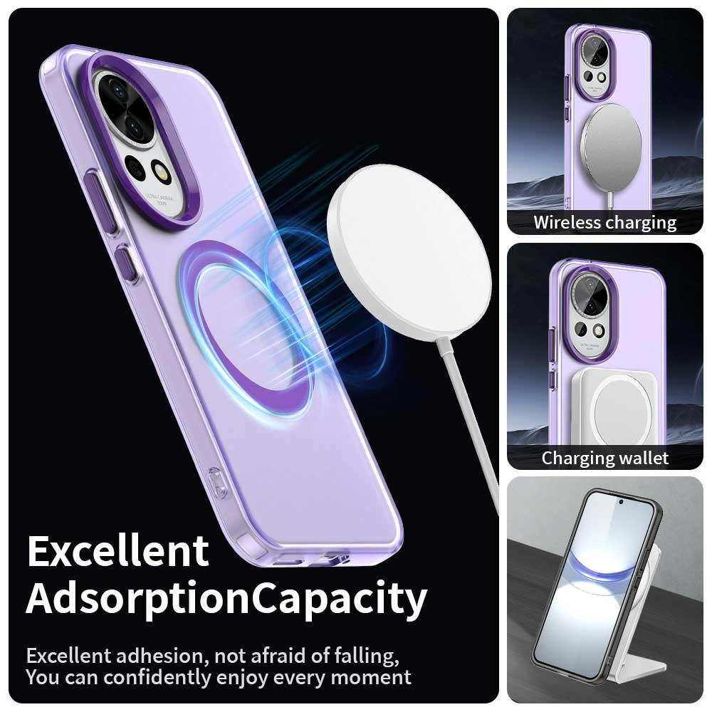 Huawei nova 12 Durable MagSafe Phone Case - Hybrid TPU & PC Design, Lightweight & Stylish, Candy Colour, Wireless Charging Friendly