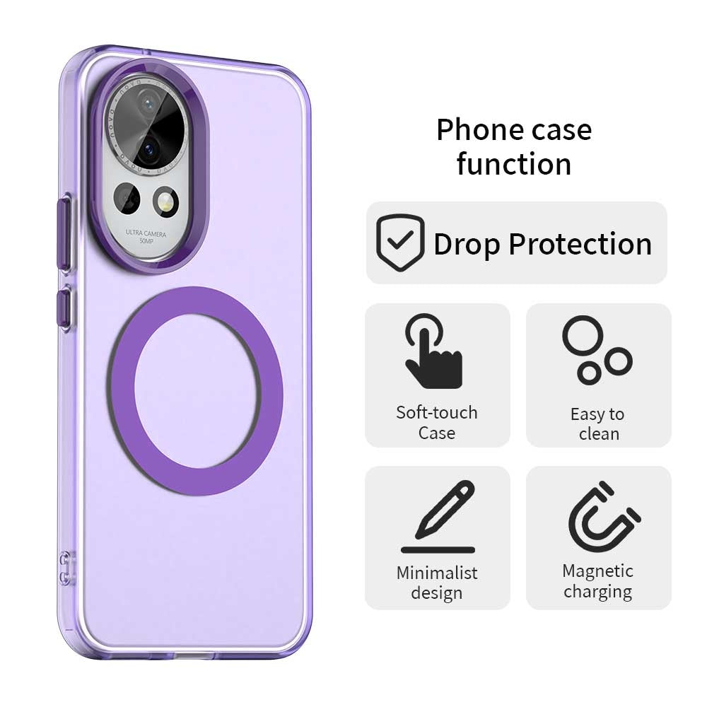 Huawei nova 12 Durable MagSafe Phone Case - Hybrid TPU & PC Design, Lightweight & Stylish, Candy Colour, Wireless Charging Friendly