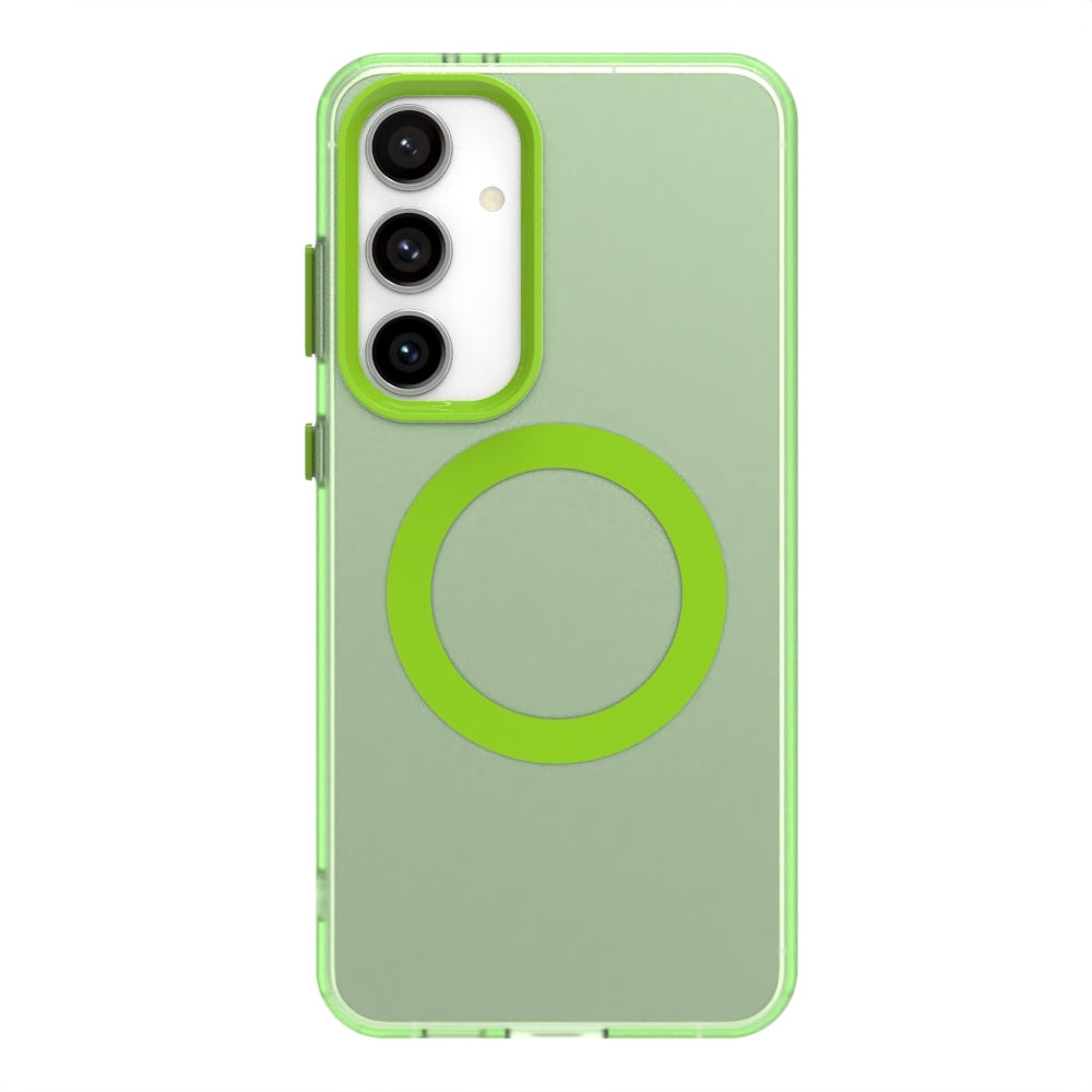 Samsung Galaxy S24+ 5G Durable MagSafe Phone Case - Hybrid TPU & PC Design, Lightweight & Stylish, Candy Colour, Wireless Charging Friendly