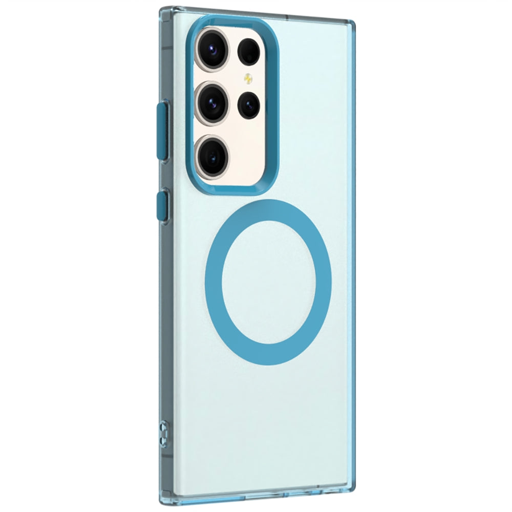 Samsung Galaxy S23 Ultra 5G Durable MagSafe Phone Case - Hybrid TPU & PC Design, Lightweight & Stylish, Candy Colour, Wireless Charging Friendly