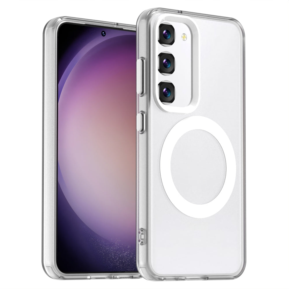 Samsung Galaxy S23 5G Durable MagSafe Phone Case - Hybrid TPU & PC Design, Lightweight & Stylish, Candy Colour, Wireless Charging Friendly