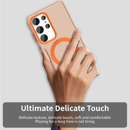 Samsung Galaxy S25 Ultra 5G Durable MagSafe Phone Case - Hybrid TPU & PC Design, Lightweight & Stylish, Candy Colour, Wireless Charging Friendly