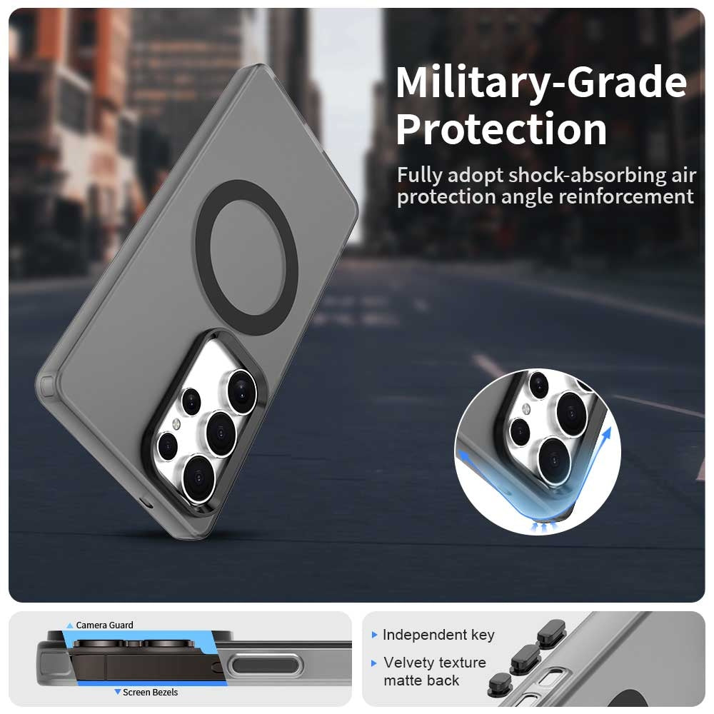 Samsung Galaxy S25 Ultra 5G Durable MagSafe Phone Case - Hybrid TPU & PC Design, Lightweight & Stylish, Candy Colour, Wireless Charging Friendly