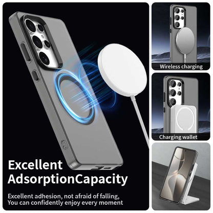 Samsung Galaxy S25 Ultra 5G Durable MagSafe Phone Case - Hybrid TPU & PC Design, Lightweight & Stylish, Candy Colour, Wireless Charging Friendly