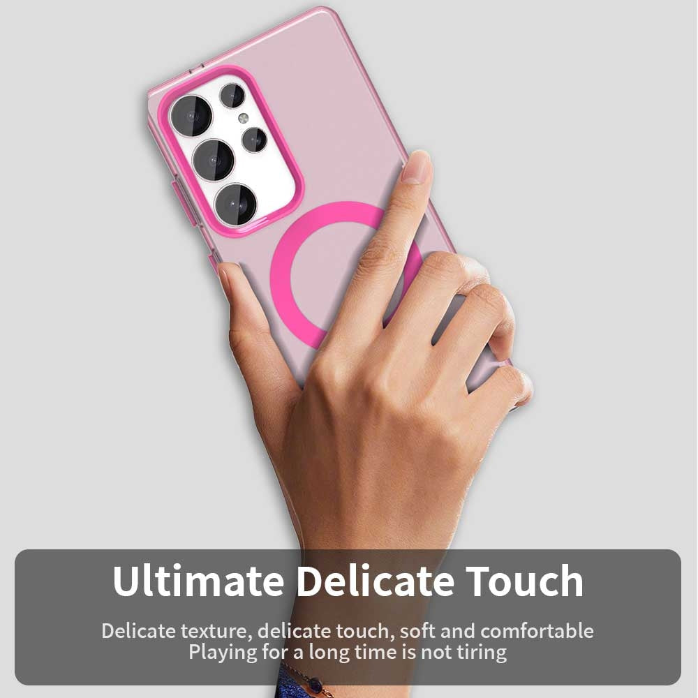 Samsung Galaxy S25 Ultra 5G Durable MagSafe Phone Case - Hybrid TPU & PC Design, Lightweight & Stylish, Candy Colour, Wireless Charging Friendly