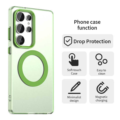 Samsung Galaxy S25 Ultra 5G Durable MagSafe Phone Case - Hybrid TPU & PC Design, Lightweight & Stylish, Candy Colour, Wireless Charging Friendly