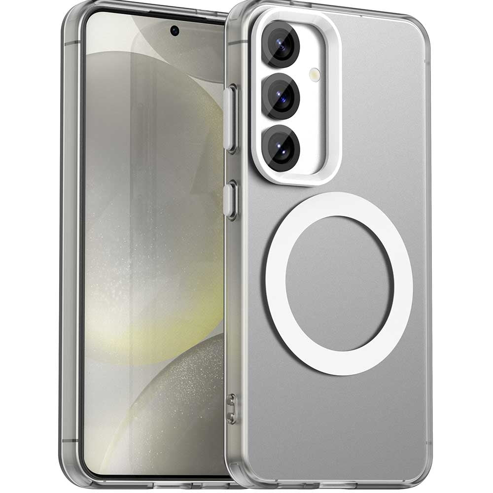 Samsung Galaxy S25 5G Durable MagSafe Phone Case - Hybrid TPU & PC Design, Lightweight & Stylish, Candy Colour, Wireless Charging Friendly