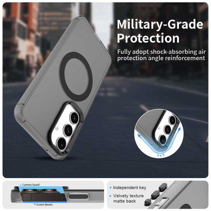 Samsung Galaxy S25 5G Durable MagSafe Phone Case - Hybrid TPU & PC Design, Lightweight & Stylish, Candy Colour, Wireless Charging Friendly