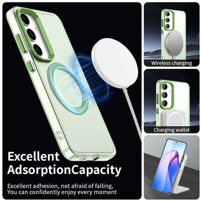 Samsung Galaxy S25 5G Durable MagSafe Phone Case - Hybrid TPU & PC Design, Lightweight & Stylish, Candy Colour, Wireless Charging Friendly