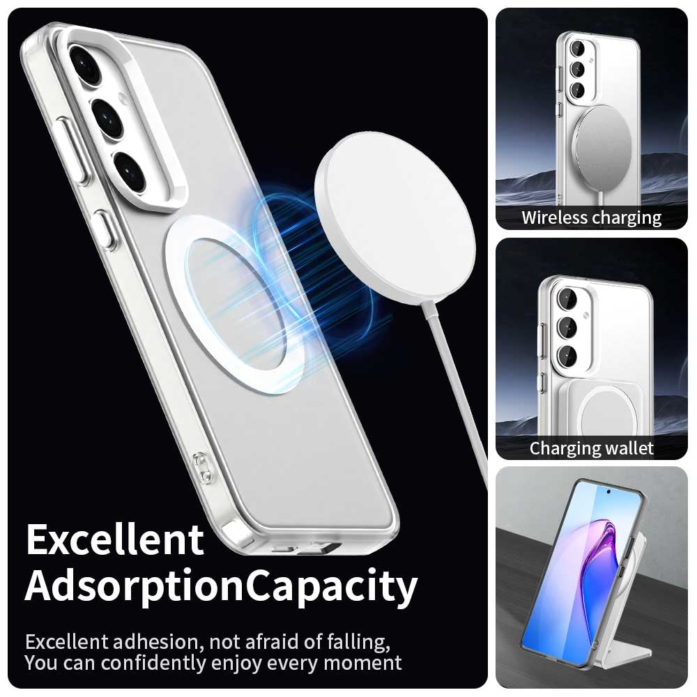 Samsung Galaxy S25+ 5G Durable MagSafe Phone Case - Hybrid TPU & PC Design, Lightweight & Stylish, Candy Colour, Wireless Charging Friendly