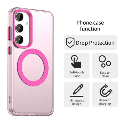 Samsung Galaxy S25+ 5G Durable MagSafe Phone Case - Hybrid TPU & PC Design, Lightweight & Stylish, Candy Colour, Wireless Charging Friendly