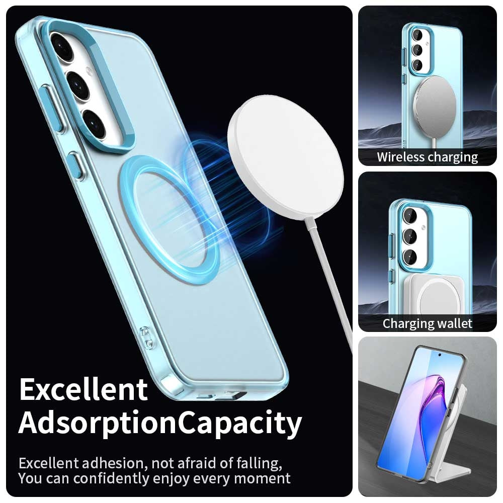Samsung Galaxy S25+ 5G Durable MagSafe Phone Case - Hybrid TPU & PC Design, Lightweight & Stylish, Candy Colour, Wireless Charging Friendly