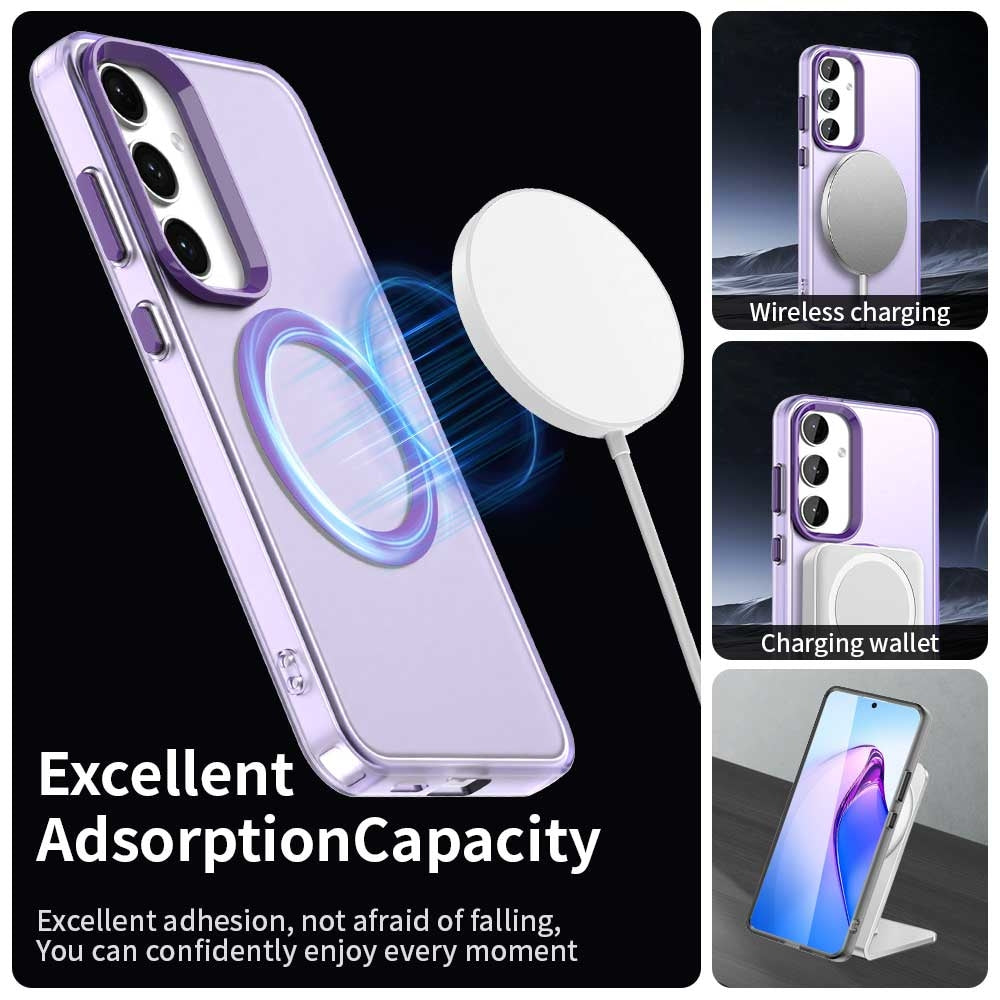 Samsung Galaxy S25+ 5G Durable MagSafe Phone Case - Hybrid TPU & PC Design, Lightweight & Stylish, Candy Colour, Wireless Charging Friendly