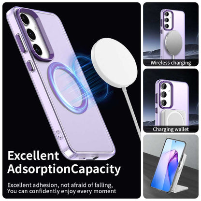 Samsung Galaxy S25+ 5G Durable MagSafe Phone Case - Hybrid TPU & PC Design, Lightweight & Stylish, Candy Colour, Wireless Charging Friendly
