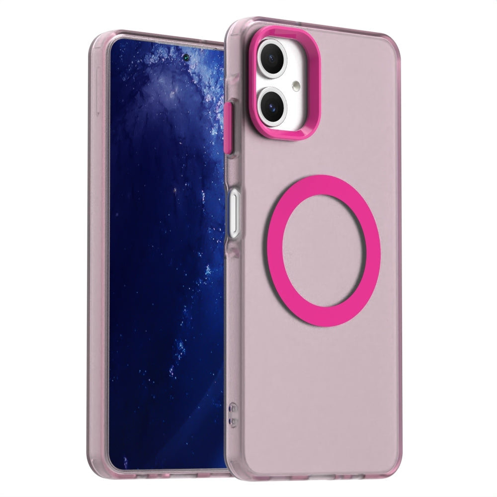Samsung Galaxy A06 4G Durable MagSafe Phone Case - Hybrid TPU & PC Design, Lightweight & Stylish, Candy Colour, Wireless Charging Friendly