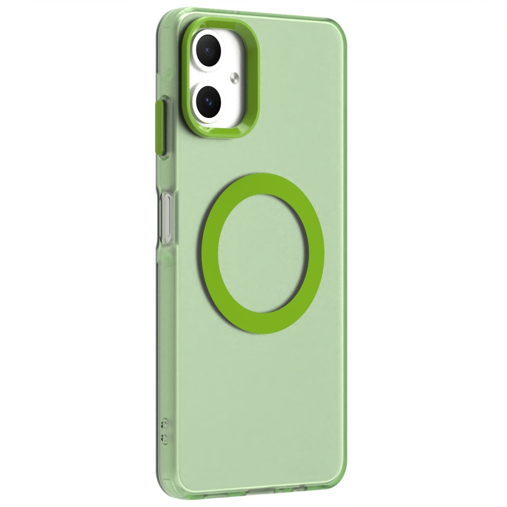 Samsung Galaxy A06 4G Durable MagSafe Phone Case - Hybrid TPU & PC Design, Lightweight & Stylish, Candy Colour, Wireless Charging Friendly