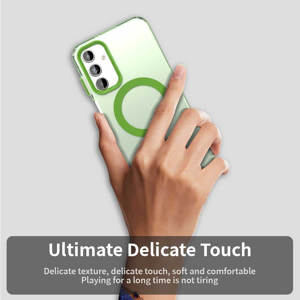 Samsung Galaxy A15 4G Durable MagSafe Phone Case - Hybrid TPU & PC Design, Lightweight & Stylish, Candy Colour, Wireless Charging Friendly