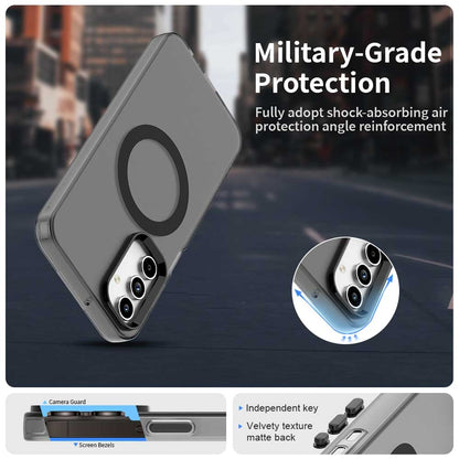 Samsung Galaxy A15 5G Durable MagSafe Phone Case - Hybrid TPU & PC Design, Lightweight & Stylish, Candy Colour, Wireless Charging Friendly