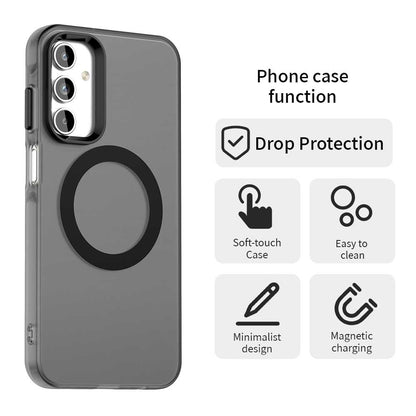 Samsung Galaxy A15 5G Durable MagSafe Phone Case - Hybrid TPU & PC Design, Lightweight & Stylish, Candy Colour, Wireless Charging Friendly