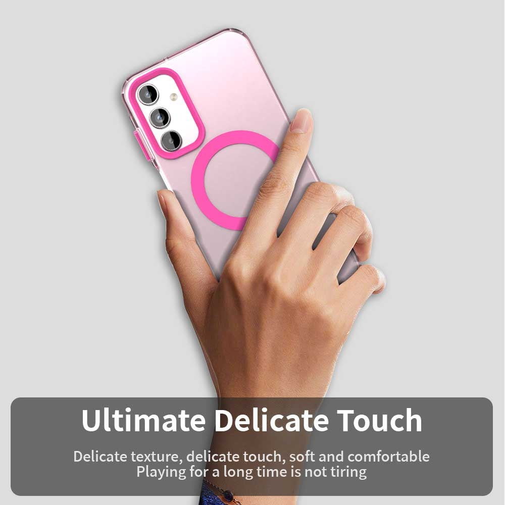 Samsung Galaxy A15 5G Durable MagSafe Phone Case - Hybrid TPU & PC Design, Lightweight & Stylish, Candy Colour, Wireless Charging Friendly