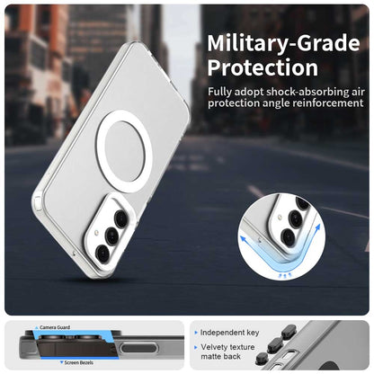 Samsung Galaxy A25 5G Durable MagSafe Phone Case - Hybrid TPU & PC Design, Lightweight & Stylish, Candy Colour, Wireless Charging Friendly