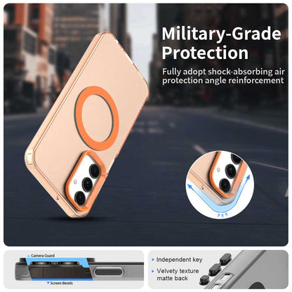 Samsung Galaxy A25 5G Durable MagSafe Phone Case - Hybrid TPU & PC Design, Lightweight & Stylish, Candy Colour, Wireless Charging Friendly