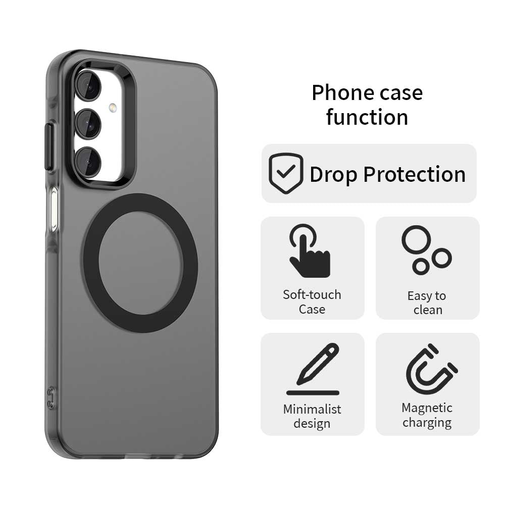 Samsung Galaxy A25 5G Durable MagSafe Phone Case - Hybrid TPU & PC Design, Lightweight & Stylish, Candy Colour, Wireless Charging Friendly