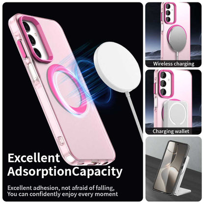 Samsung Galaxy A25 5G Durable MagSafe Phone Case - Hybrid TPU & PC Design, Lightweight & Stylish, Candy Colour, Wireless Charging Friendly