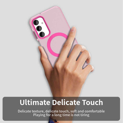 Samsung Galaxy A25 5G Durable MagSafe Phone Case - Hybrid TPU & PC Design, Lightweight & Stylish, Candy Colour, Wireless Charging Friendly