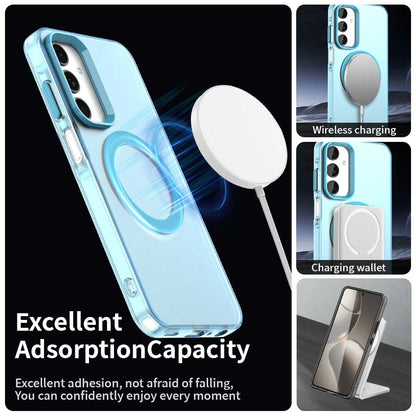 Samsung Galaxy A25 5G Durable MagSafe Phone Case - Hybrid TPU & PC Design, Lightweight & Stylish, Candy Colour, Wireless Charging Friendly