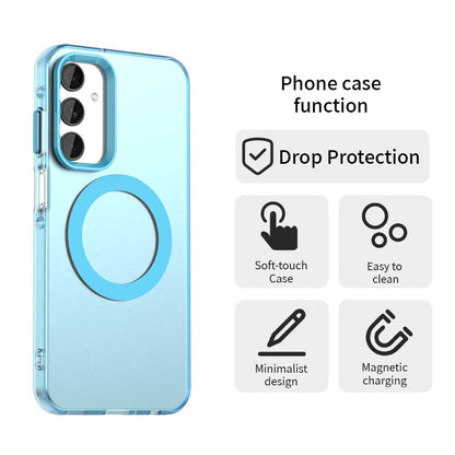 Samsung Galaxy A25 5G Durable MagSafe Phone Case - Hybrid TPU & PC Design, Lightweight & Stylish, Candy Colour, Wireless Charging Friendly