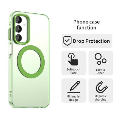 Samsung Galaxy A25 5G Durable MagSafe Phone Case - Hybrid TPU & PC Design, Lightweight & Stylish, Candy Colour, Wireless Charging Friendly
