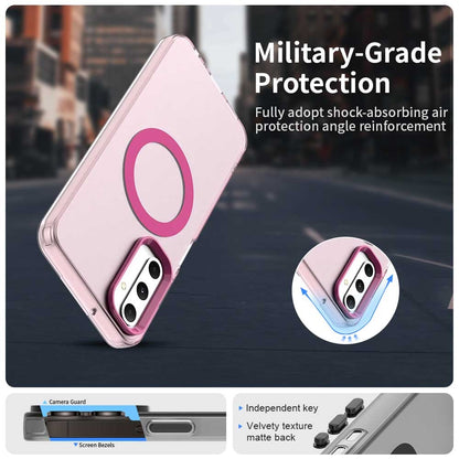 Samsung Galaxy A05s Durable MagSafe Phone Case - Hybrid TPU & PC Design, Lightweight & Stylish, Candy Colour, Wireless Charging Friendly