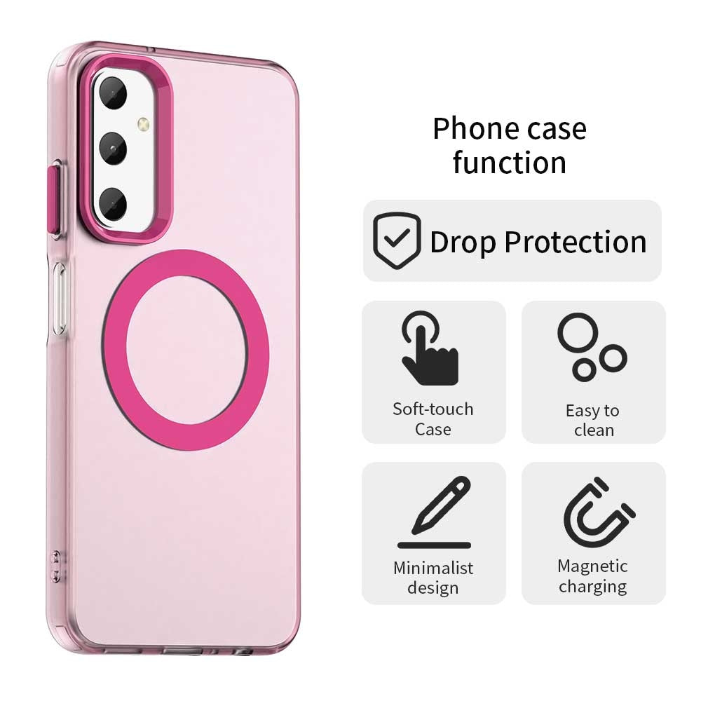 Samsung Galaxy A05s Durable MagSafe Phone Case - Hybrid TPU & PC Design, Lightweight & Stylish, Candy Colour, Wireless Charging Friendly