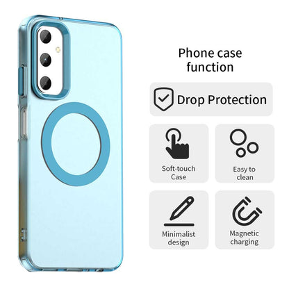 Samsung Galaxy A05s Durable MagSafe Phone Case - Hybrid TPU & PC Design, Lightweight & Stylish, Candy Colour, Wireless Charging Friendly