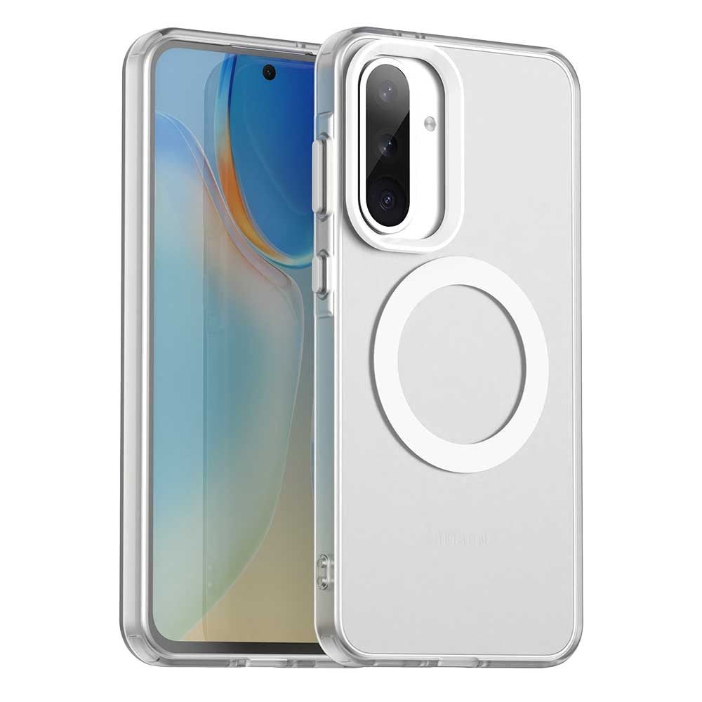 Samsung Galaxy A36 5G Durable MagSafe Phone Case - Hybrid TPU & PC Design, Lightweight & Stylish, Candy Colour, Wireless Charging Friendly