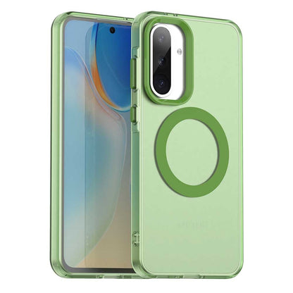 Samsung Galaxy A36 5G Durable MagSafe Phone Case - Hybrid TPU & PC Design, Lightweight & Stylish, Candy Colour, Wireless Charging Friendly