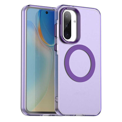 Samsung Galaxy A36 5G Durable MagSafe Phone Case - Hybrid TPU & PC Design, Lightweight & Stylish, Candy Colour, Wireless Charging Friendly