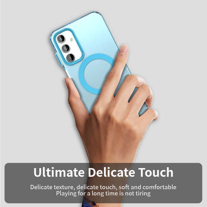 Samsung Galaxy A35 5G Durable MagSafe Phone Case - Hybrid TPU & PC Design, Lightweight & Stylish, Candy Colour, Wireless Charging Friendly