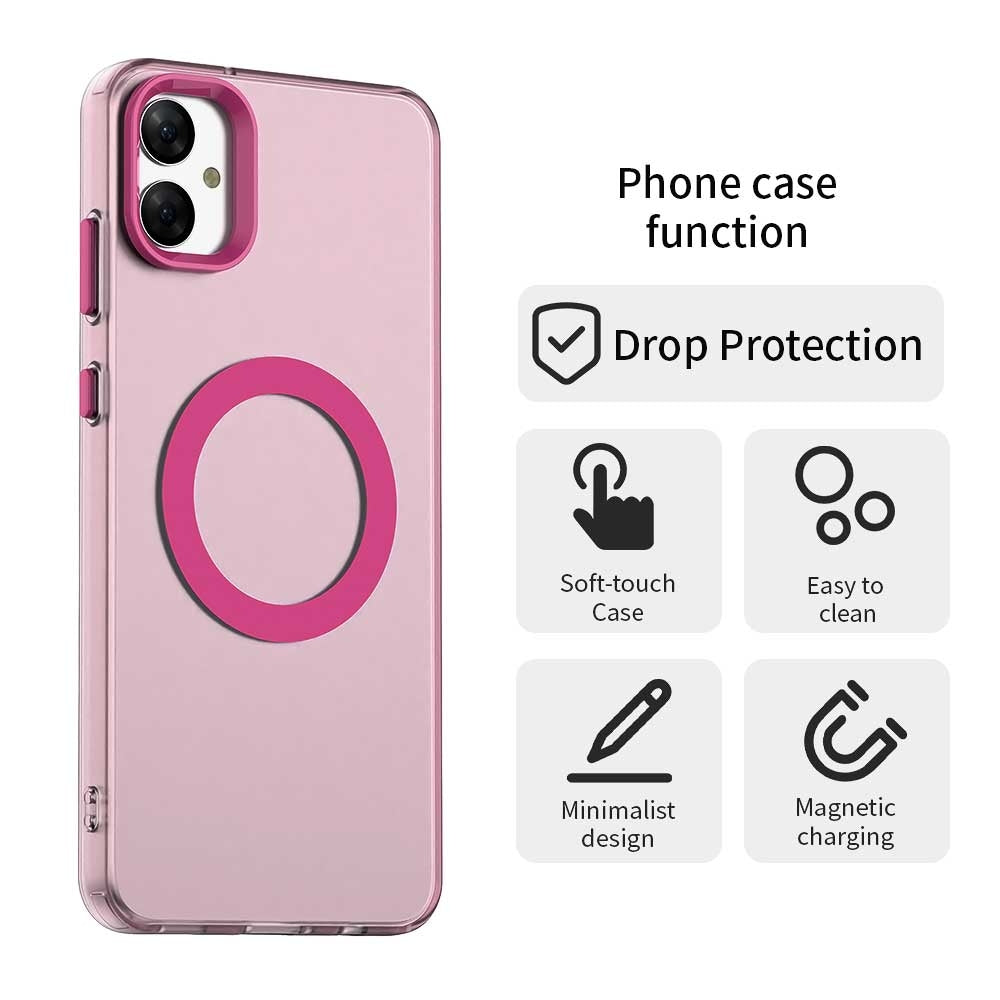 Samsung Galaxy A05 Durable MagSafe Phone Case - Hybrid TPU & PC Design, Lightweight & Stylish, Candy Colour, Wireless Charging Friendly