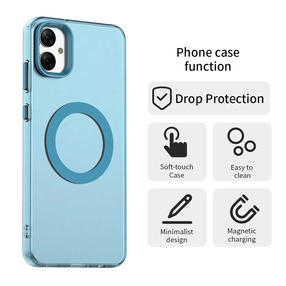 Samsung Galaxy A05 Durable MagSafe Phone Case - Hybrid TPU & PC Design, Lightweight & Stylish, Candy Colour, Wireless Charging Friendly